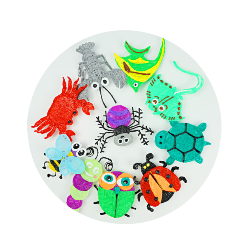 Set creativ AERIUM pixuri 3D