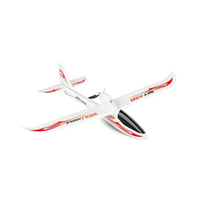 Aeronava RC S-IDEE SKY-KING roșu