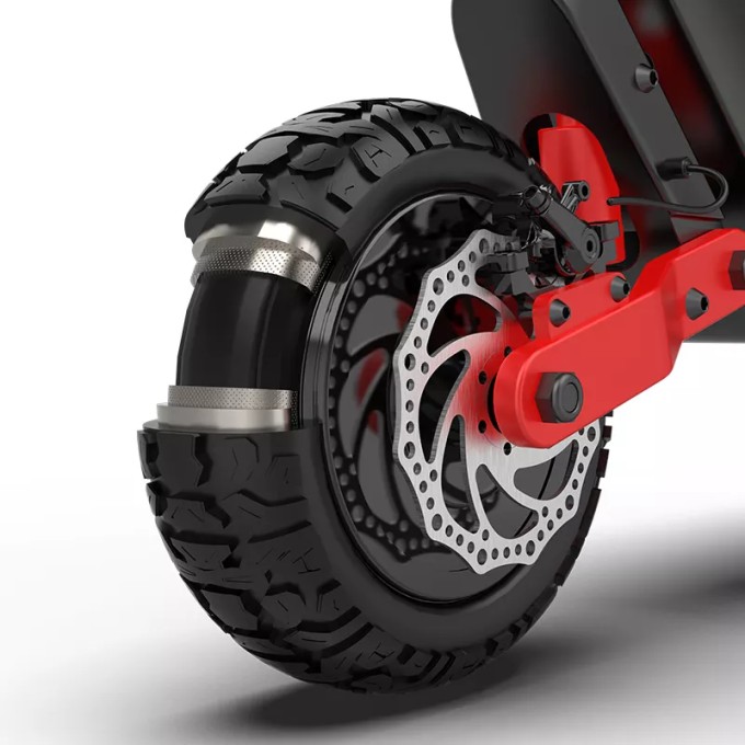 Trotinetă electrică de teren AERIUM HX 2400 W Dual neagră