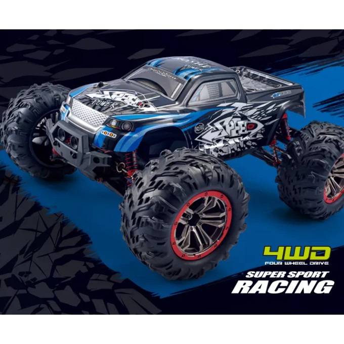 Mașină off-road AERIUM HOSHI SPEED (1:10) galbenă - 2 baterii
