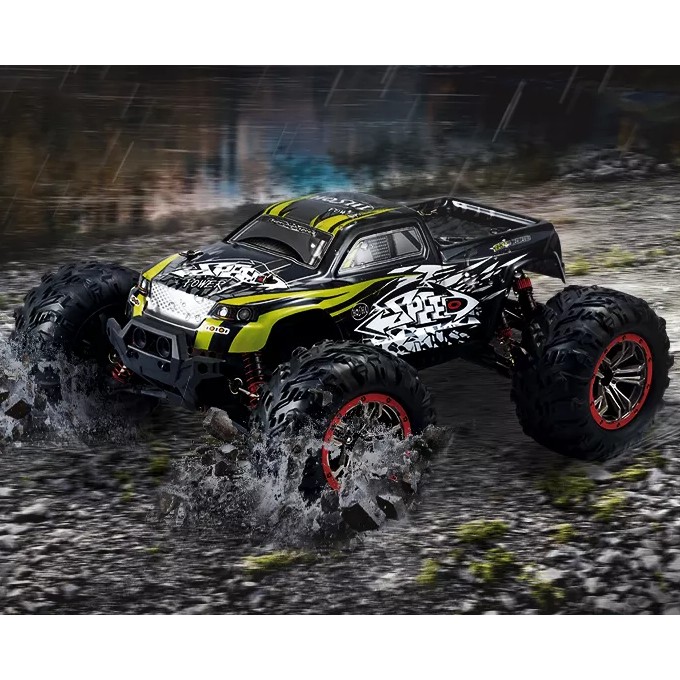 Mașină off-road AERIUM HOSHI SPEED (1:10) galbenă - 2 baterii