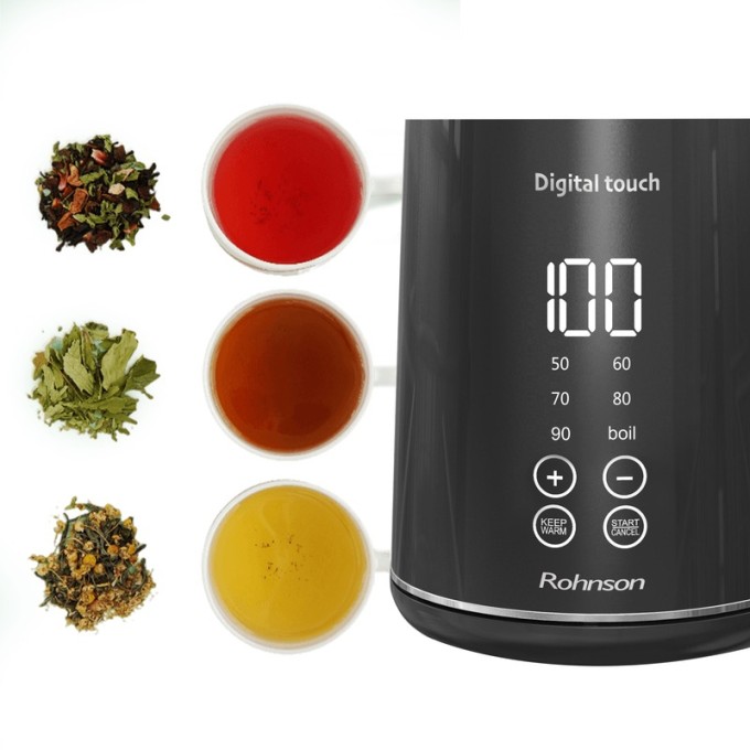 Ceainic Kettle Rohnson R-7600 Digital Touch
