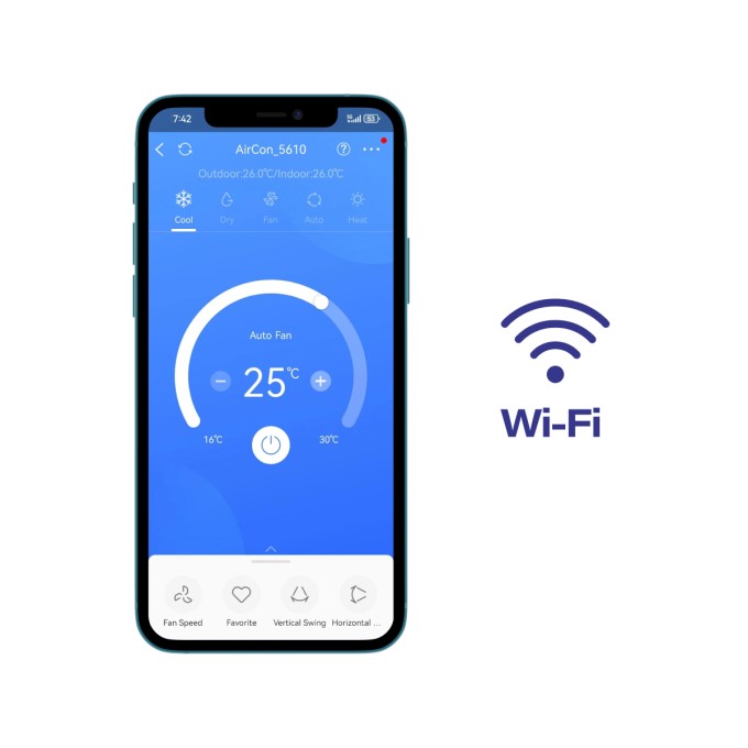 Aparat de aer mobil Olimpia Splendid Dolceclima Compact 10 MBB Wi-Fi