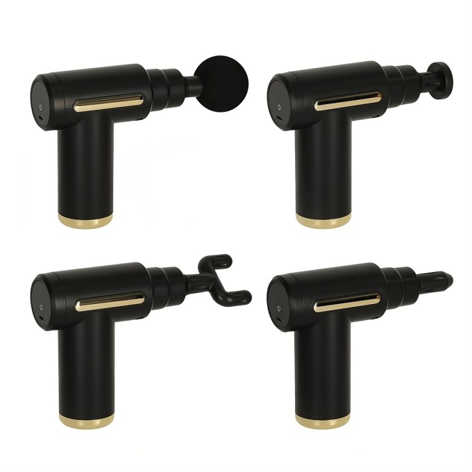 Pistolă de masaj AERIUM Relax cu 4 accesorii