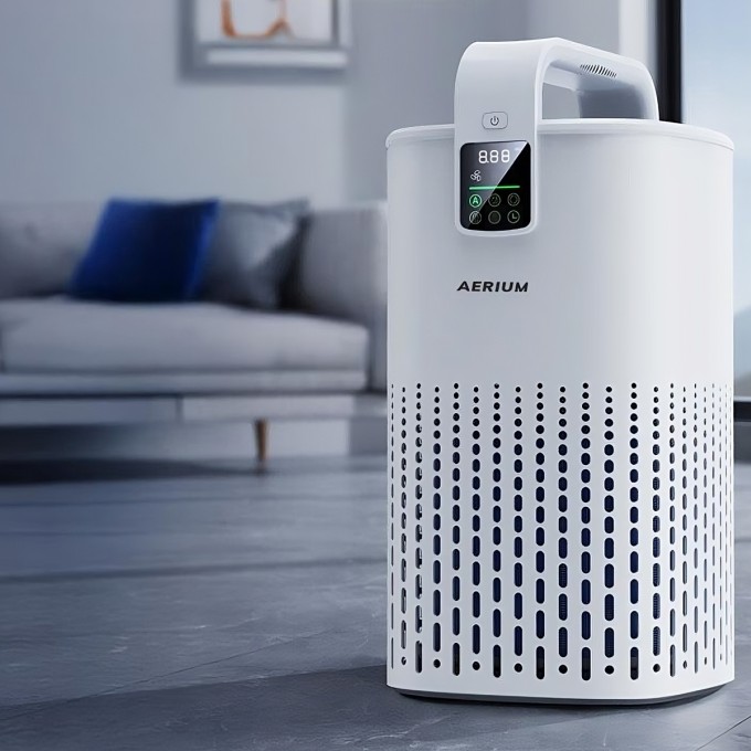 Purificator de aer AERIUM PureSteel Q3 HEPA Wi-Fi