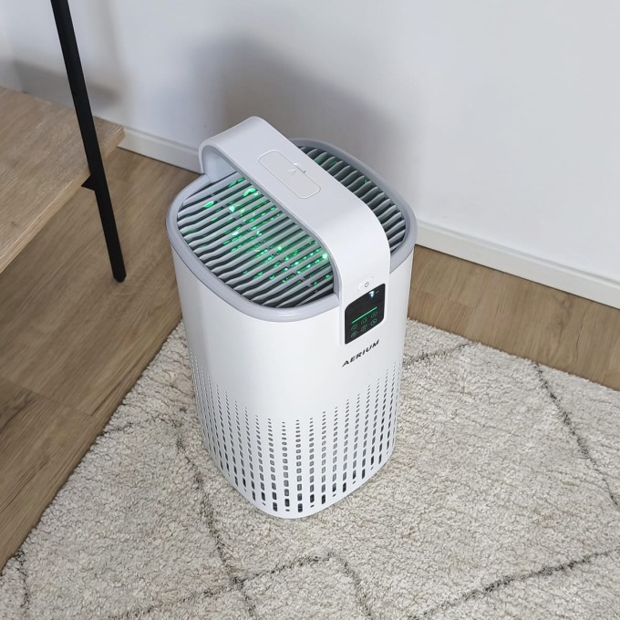 Purificator de aer AERIUM PureSteel Q3 HEPA Wi-Fi