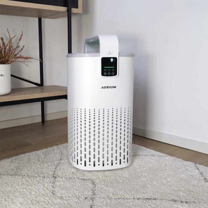 Purificator de aer AERIUM PureSteel Q3 HEPA Wi-Fi