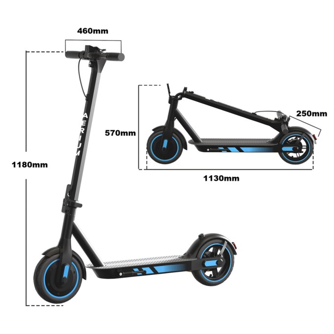 Trotineta electrica AERIUM MaxRide T500 albastră Trotineta electrica AERIUM MaxRide T500 albastră