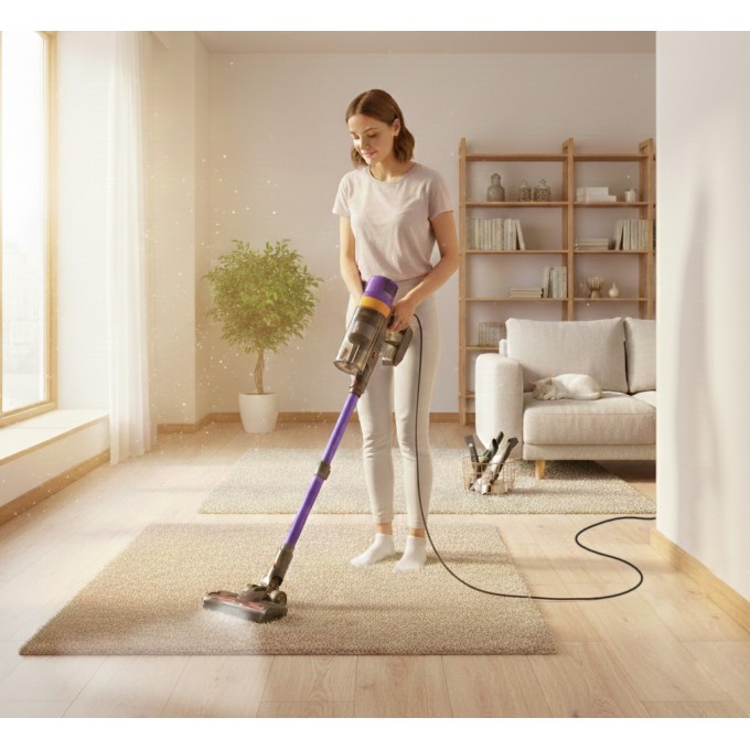 Aspirator vertical fără sac cu fir AERIUM TurboClean AC500